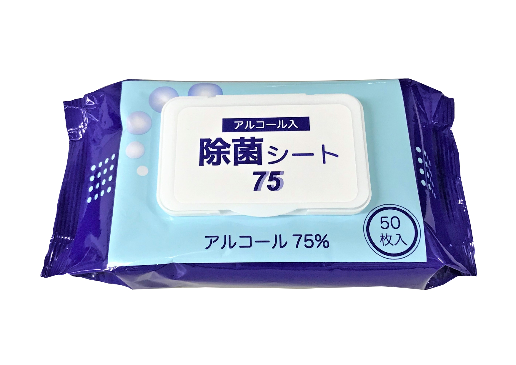 除菌し－ト75　アルコール75％